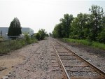 Wisconsin Central Penninsula Railroad Trestle track looking East